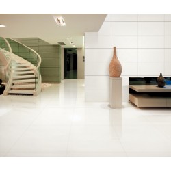 Πλακάκι Super White 60Χ60 Λευκό Γυαλισμένος Γρανίτης 